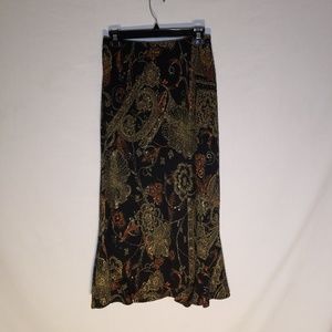 *West End* Floral maxi skirt, small